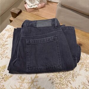 Pacsun Lowrise Baggy Cargo Skater BlaxkJean 0